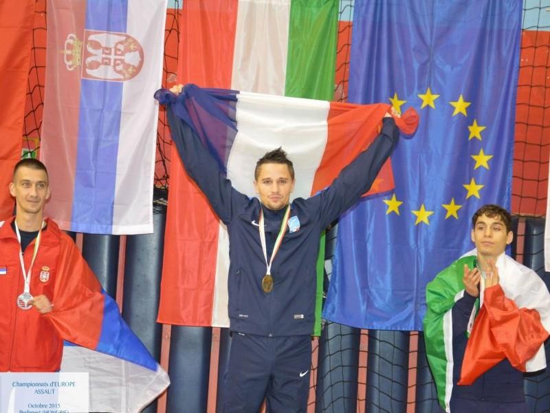 Un deuxième titre de champion d'Europe de boxe française pour Charles Herbert