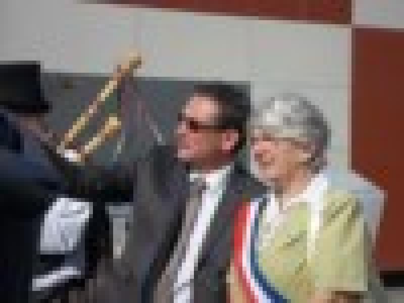 Inauguration du festival de l'humour à Cossé-le-Vivien