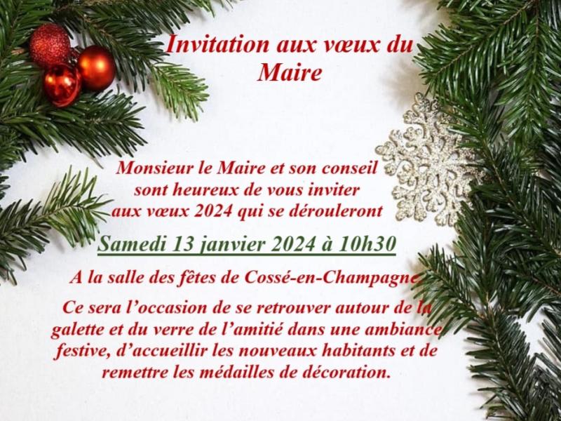 Vœux du Maire